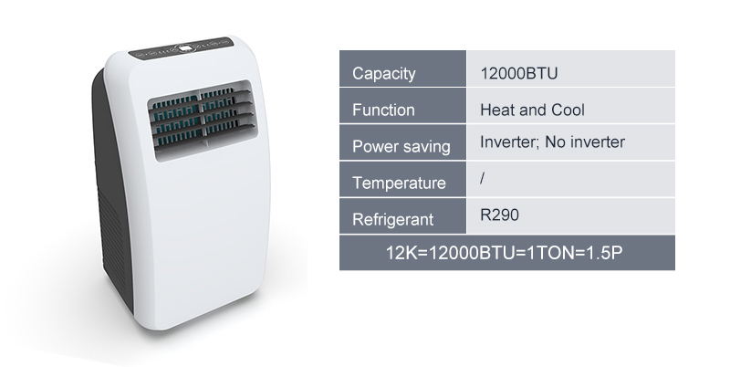 12000 Btu R290 Varmo Kaj Malvarma-detaloj1