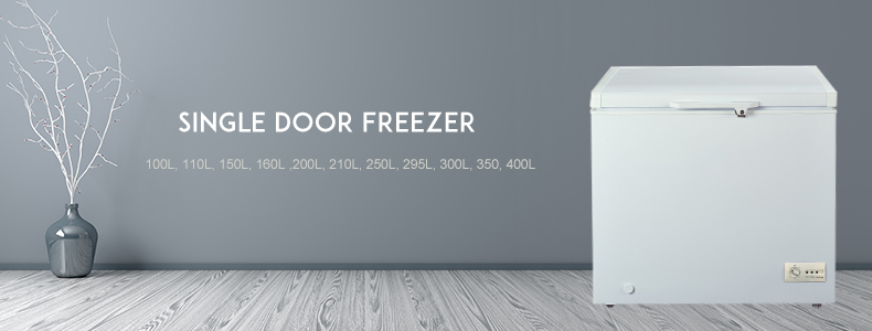 China 150L 5 cu ft Top Open Solid Door Chest Type Small Freezers For Sale  Manufacturer and Supplier